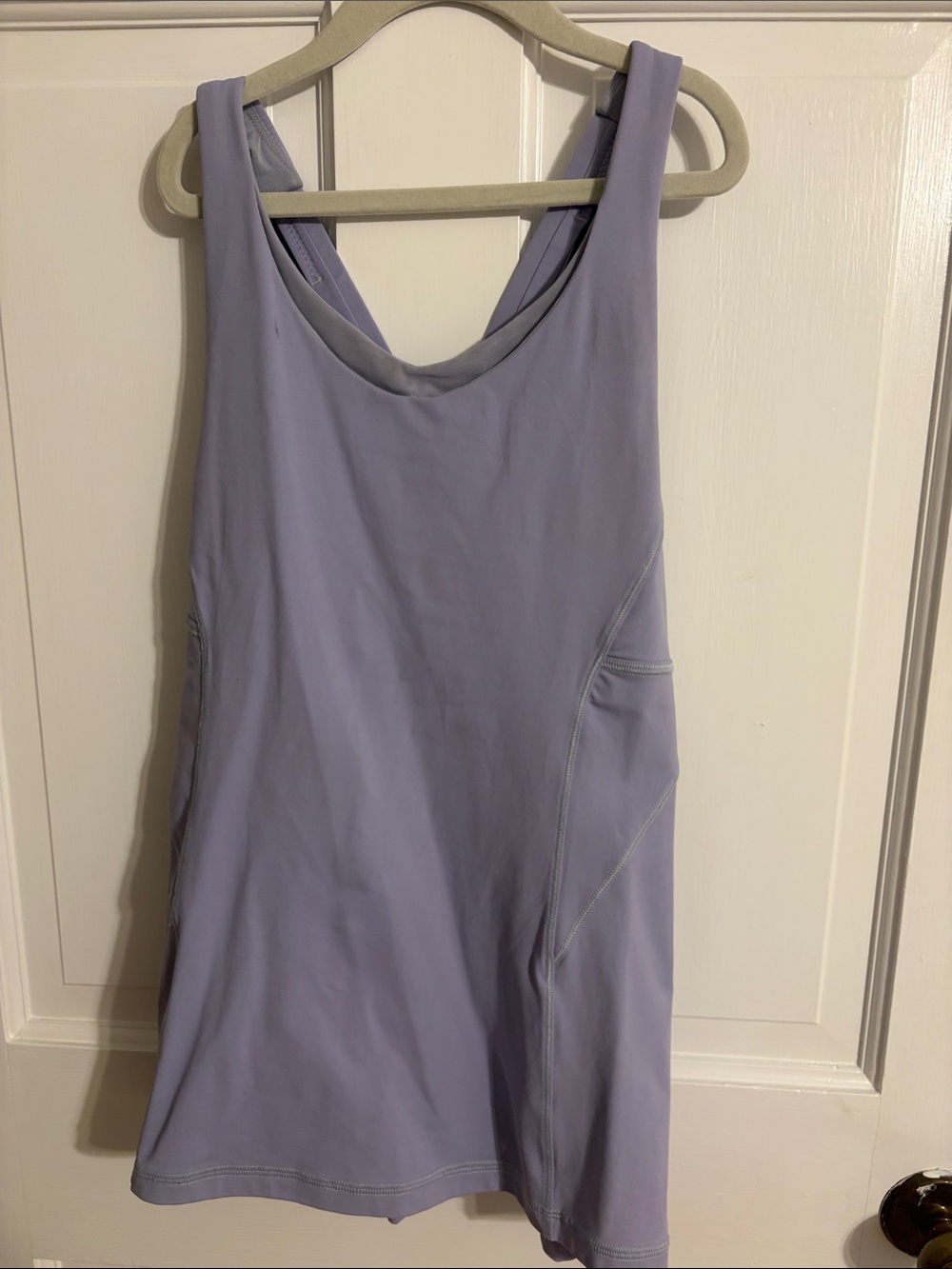 Lululemon Purple Build in Bra Tank Top